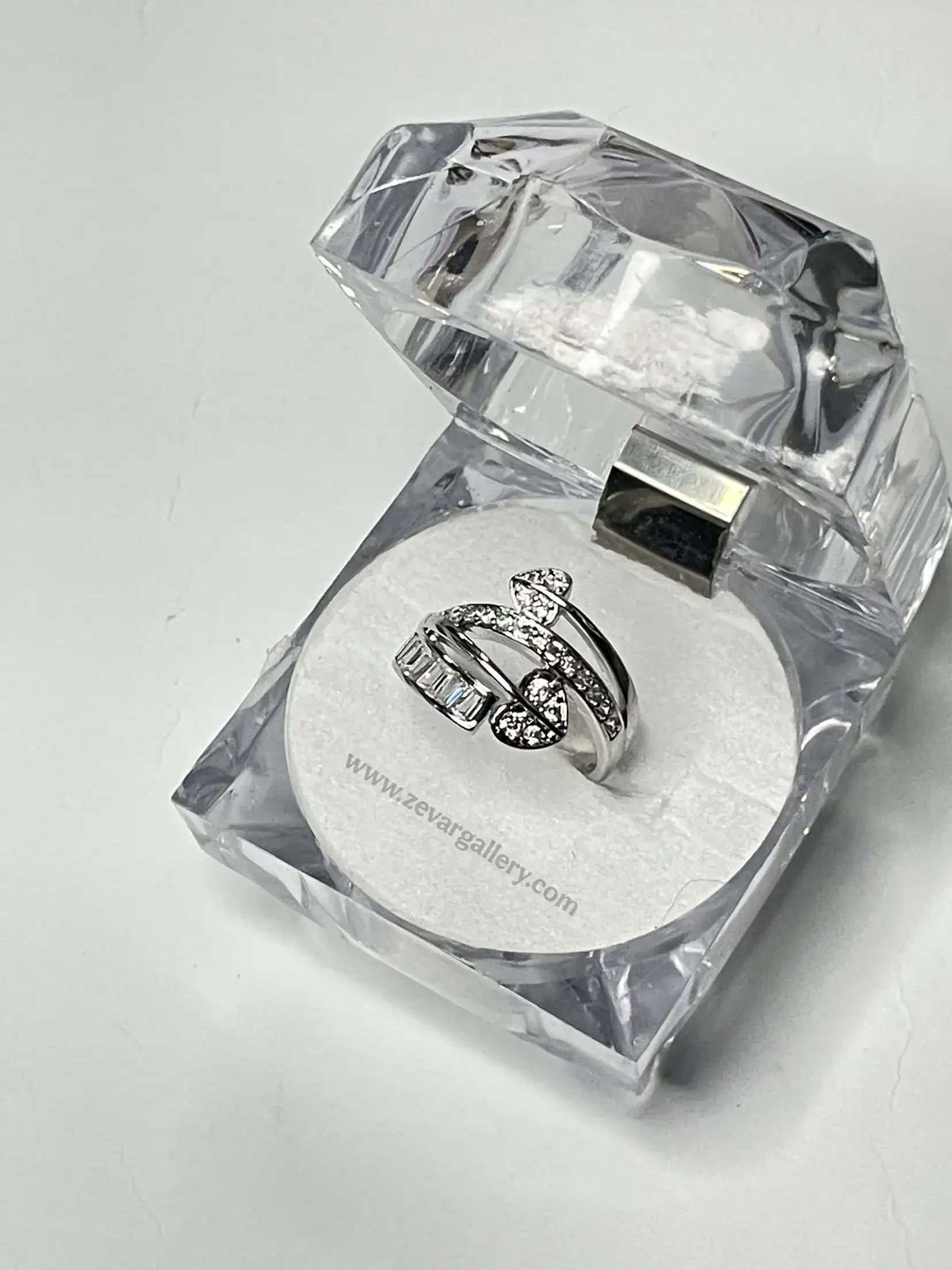 Eternal Leaf Spark Adjustable Wrap Ring – Zevar Gallery